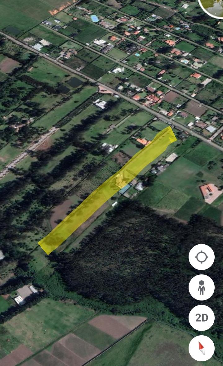 Terreno muy amplio de venta en Puembo