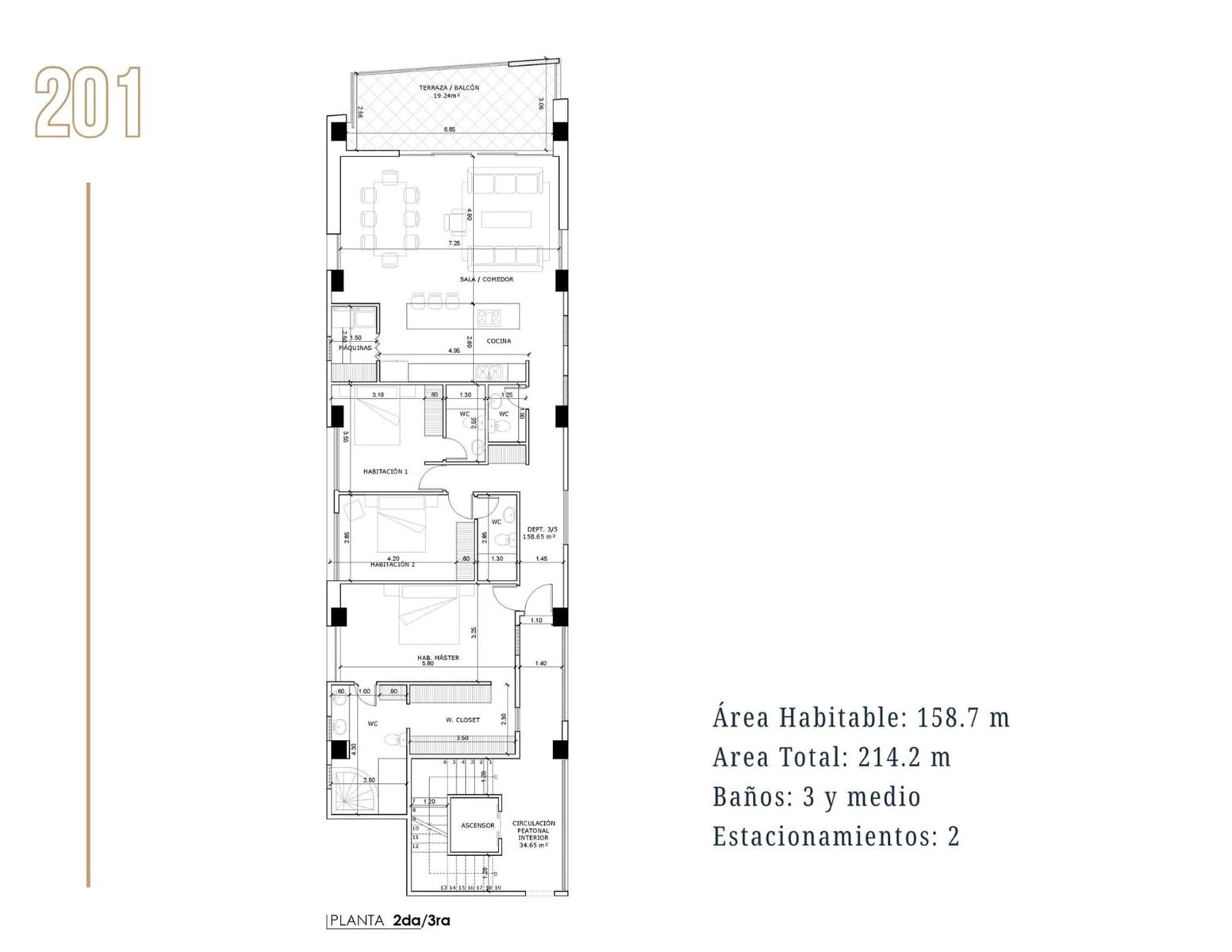 Departamento en  venta, La Primavera, Cumbayá