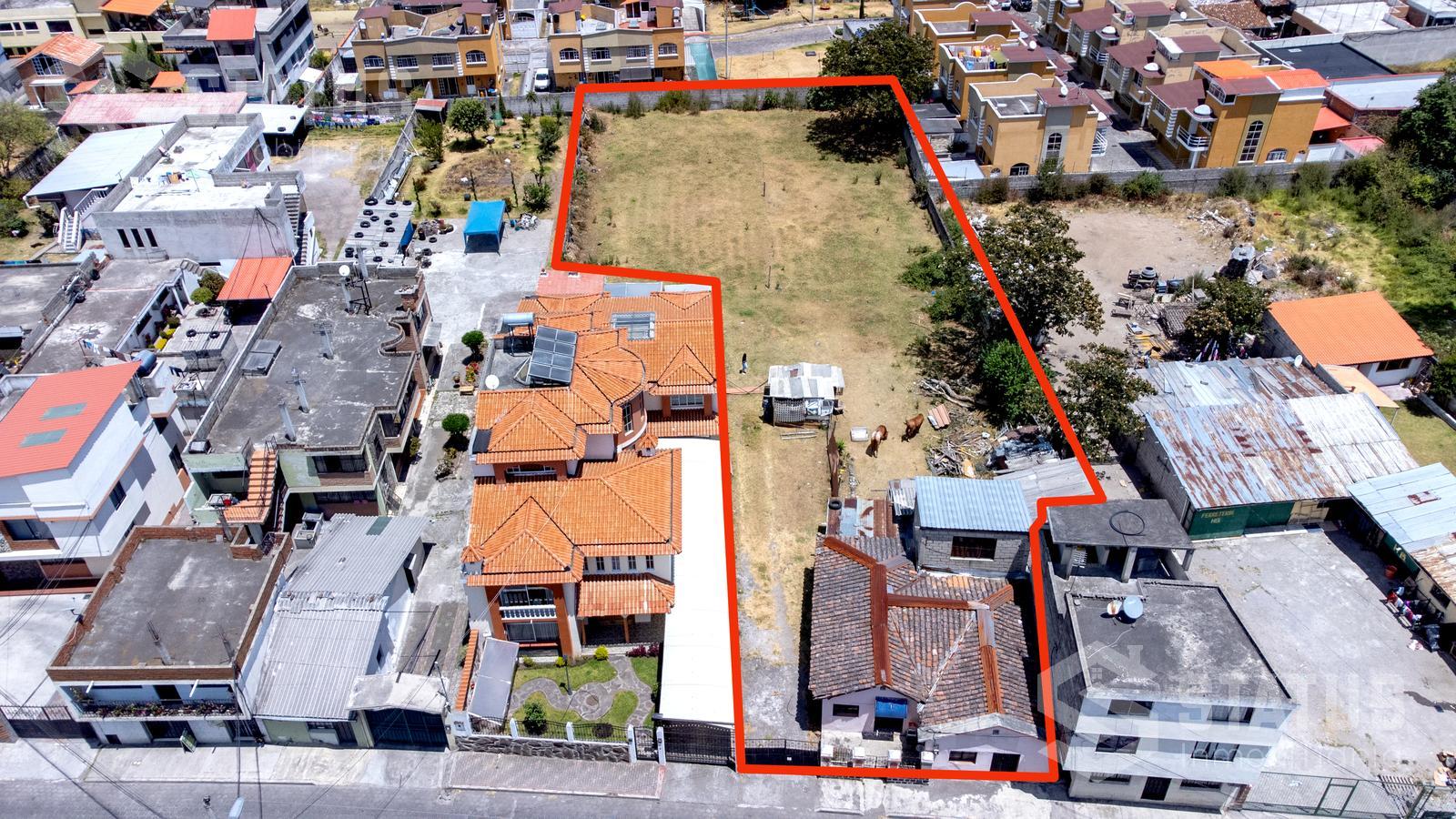 Vendo terreno en vía principal, 1.772 m, sector Sangolquí - $175.000 ¡De oportunidad!