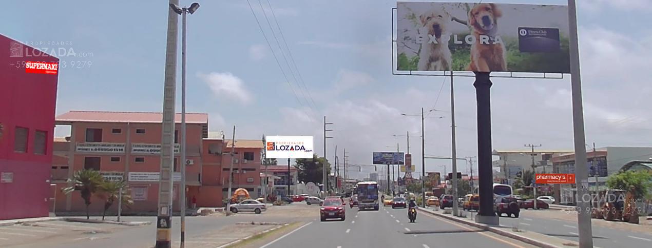 Vendo Terreno via Ingreso Malecon de Salinas