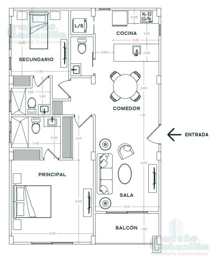 ESTRENE DEPARTAMENTO EN EL 2024 EN LOS CEIBOS PRIMER PISO