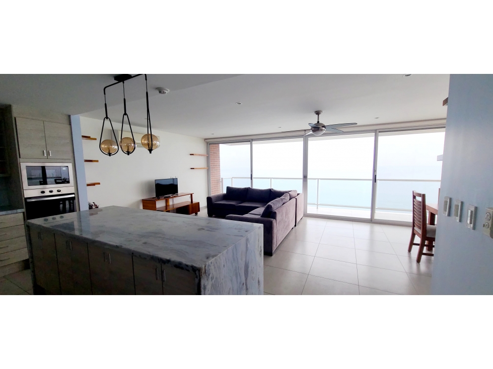 En venta lujoso departamento edf. Ibiza Manta