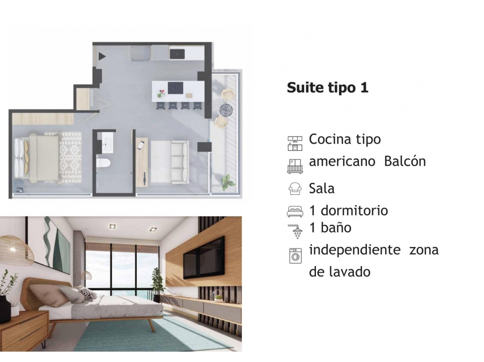 Hermosa Suite en Excelente Zona de Manta