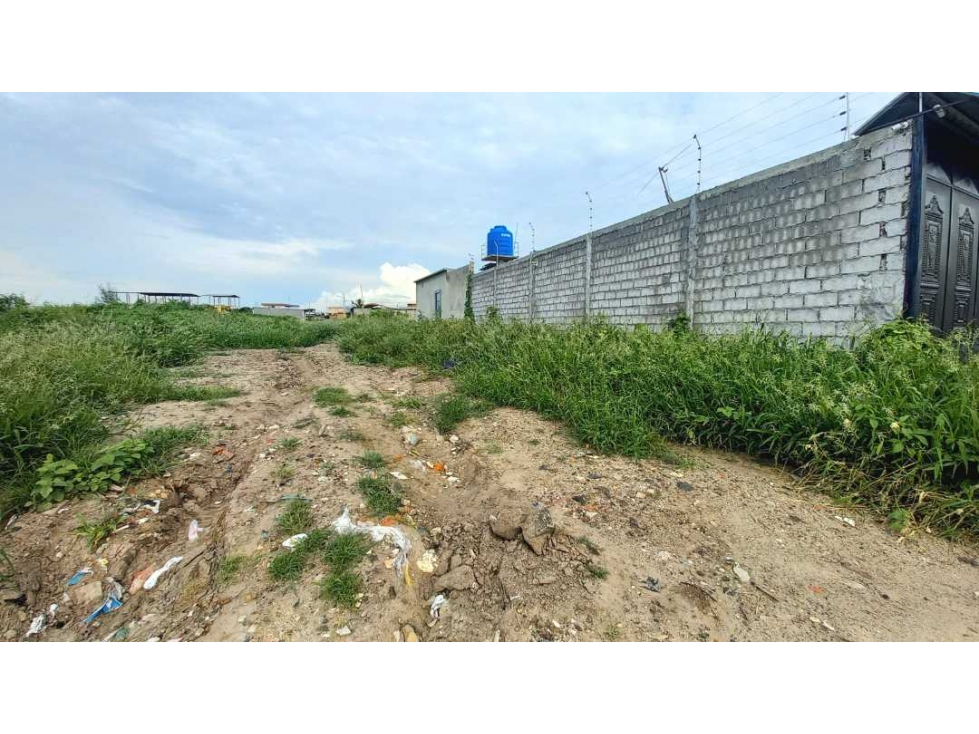 Terreno de venta en Manta sector Las Orquideas